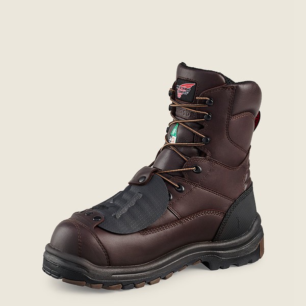 Bottes de Sécurité Red Wing - King Toe® - 8-Inch Waterproof Csa Metguard Toe - Noir/Marron - Homme 5